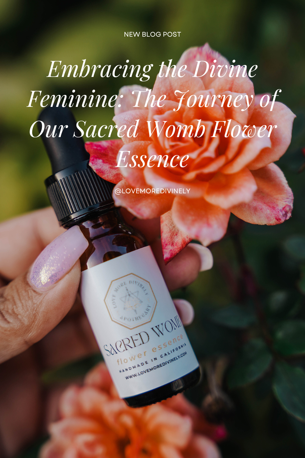 Embracing the Divine Feminine: The Journey of Our Sacred Womb Flower Essence
