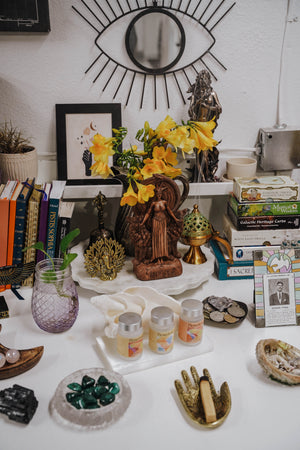 Brass Burner with Handle - LITTLEMISSDESSA