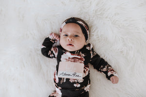 Snuggle Set | Black Dahlia - LITTLEMISSDESSA