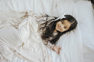 Swaddle Baby Blanket | Creme Brûlée - LITTLEMISSDESSA