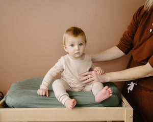 Changing Pad Cover | Pine - LITTLEMISSDESSA