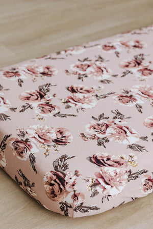 Crib Sheet | English Rose - LITTLEMISSDESSA