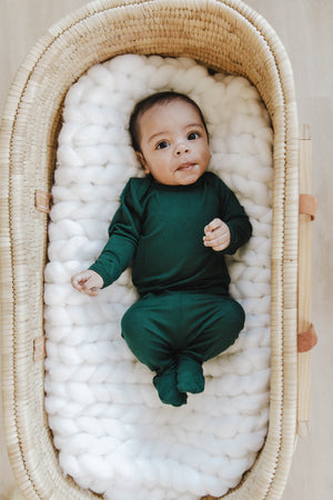 Snuggle Set | Emerald Green - LITTLEMISSDESSA