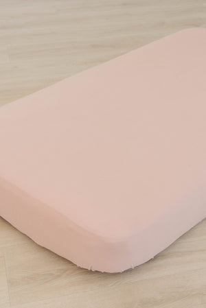 Crib Sheet | Apricot - LITTLEMISSDESSA