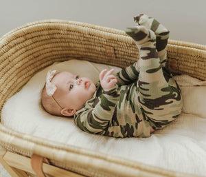 Snuggle Set | Camo Rib - LITTLEMISSDESSA