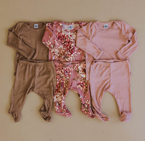 Snuggle Set | Rose Gold Rib - LITTLEMISSDESSA