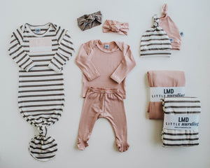 Snuggle Set | Dusty Mauve - LITTLEMISSDESSA