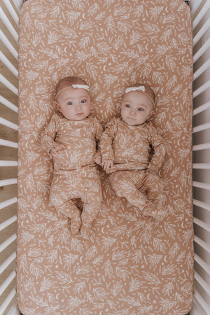 Crib Sheet | Blooming Moon - LITTLEMISSDESSA