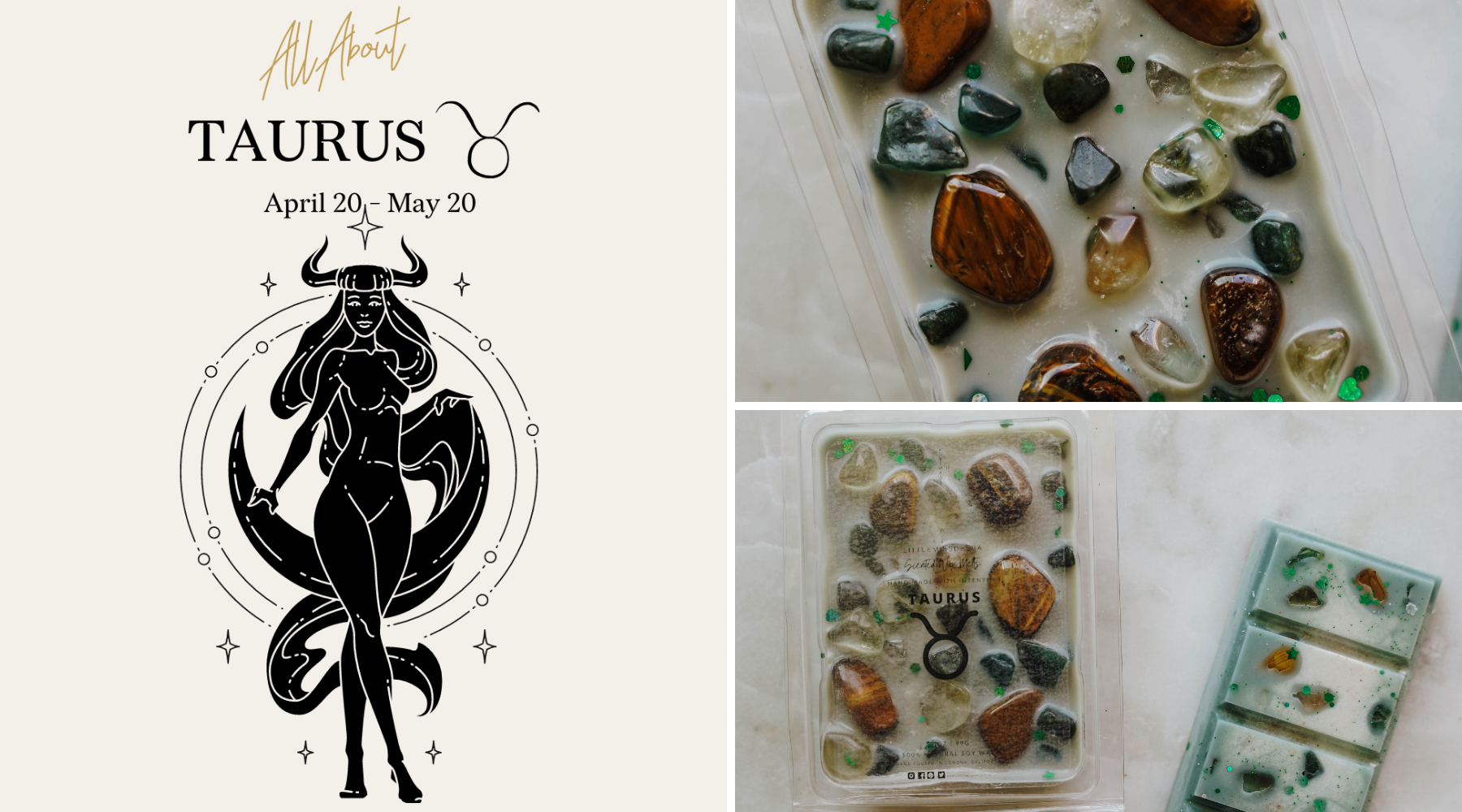 Taurus | Zodiac Wax Melt Curated Specifically for Taurus Placements