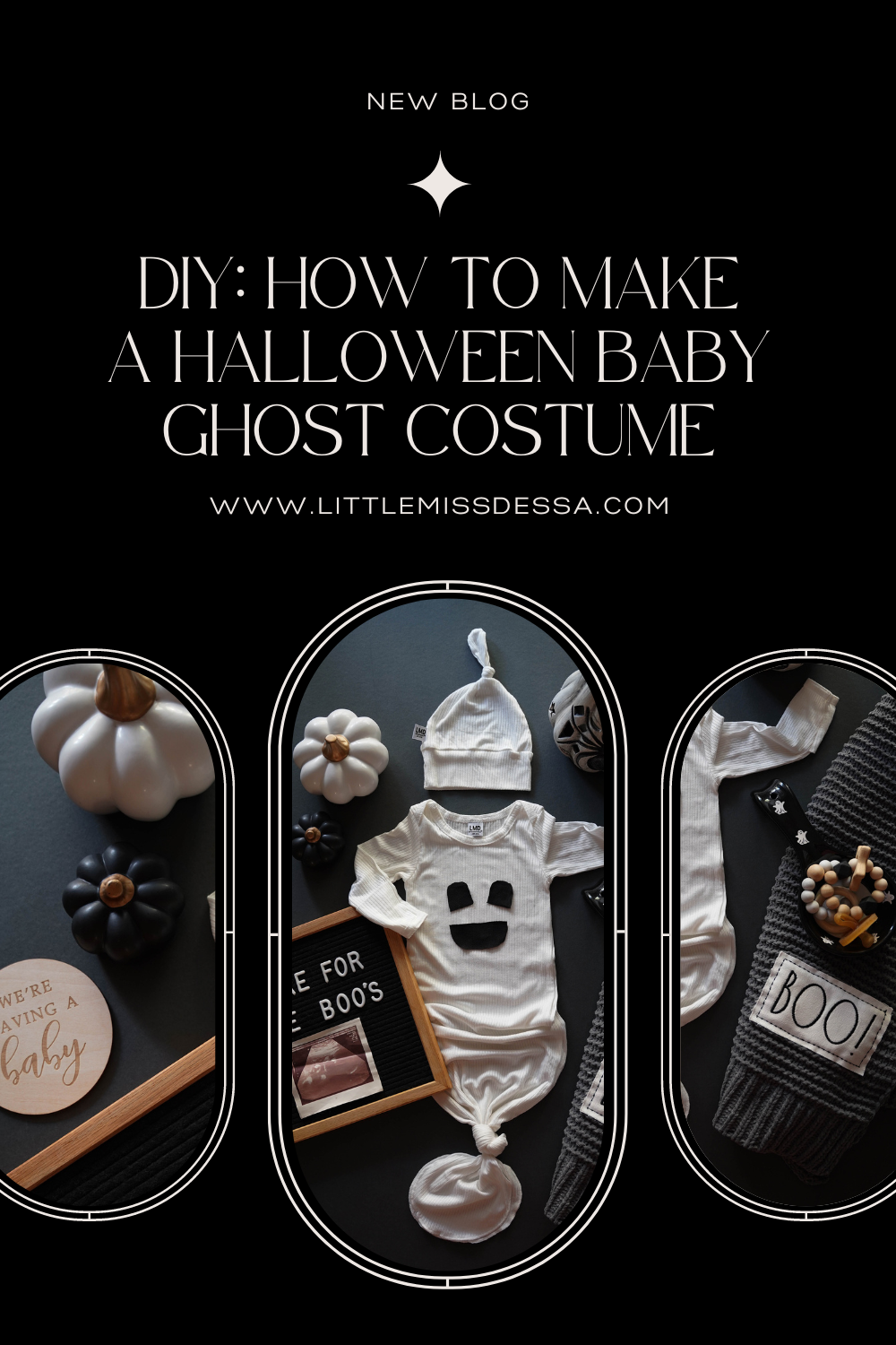 How to Make a DIY Baby Ghost Costume