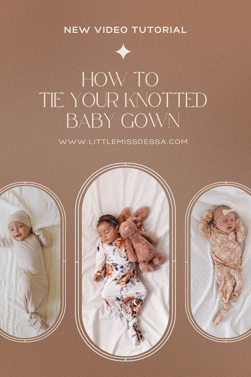 How to Knot a Baby Knotted Gown