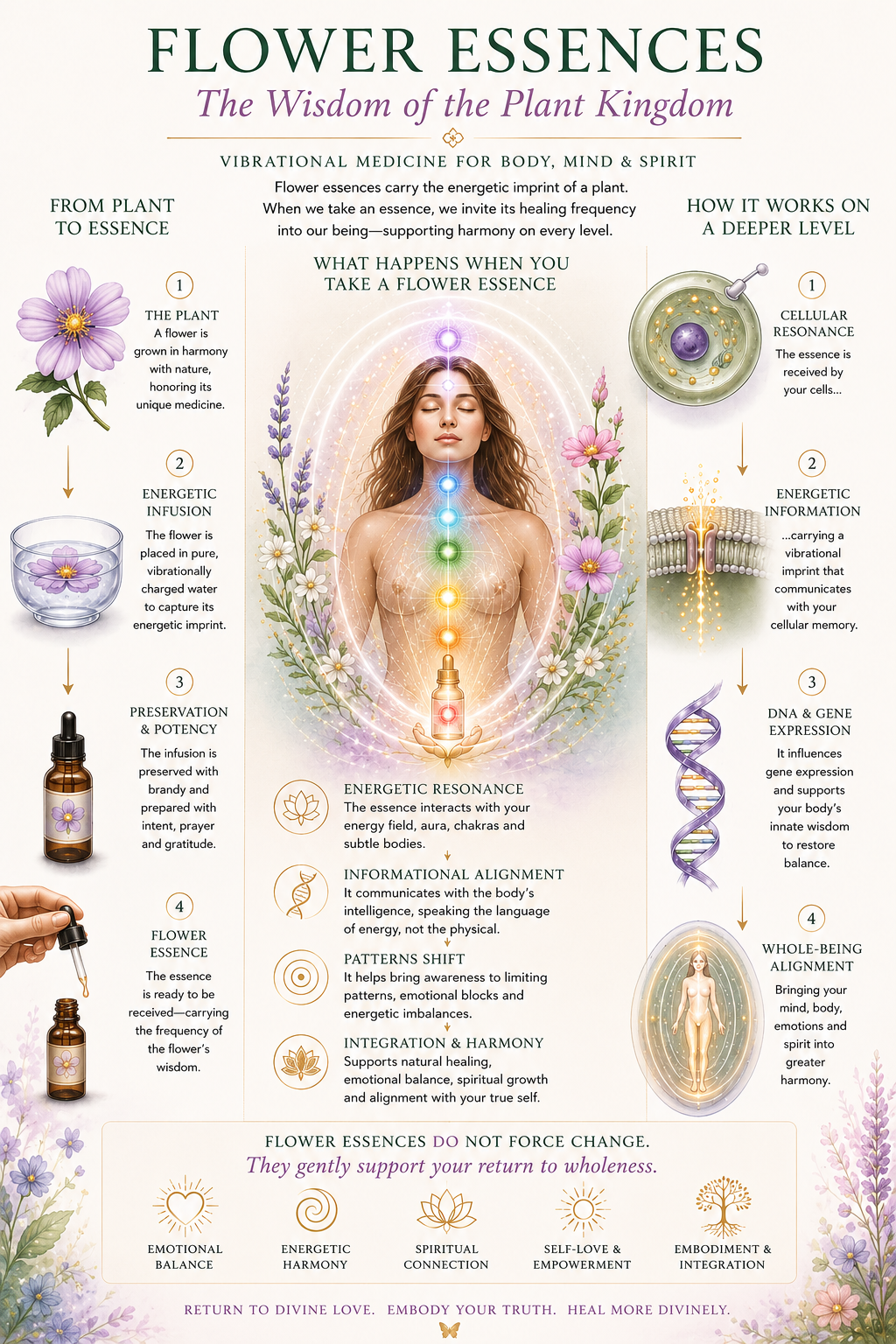 How Do Flower Essences Work? The Wisdom of the Plant Kingdom & the Energetic Architecture of Healing