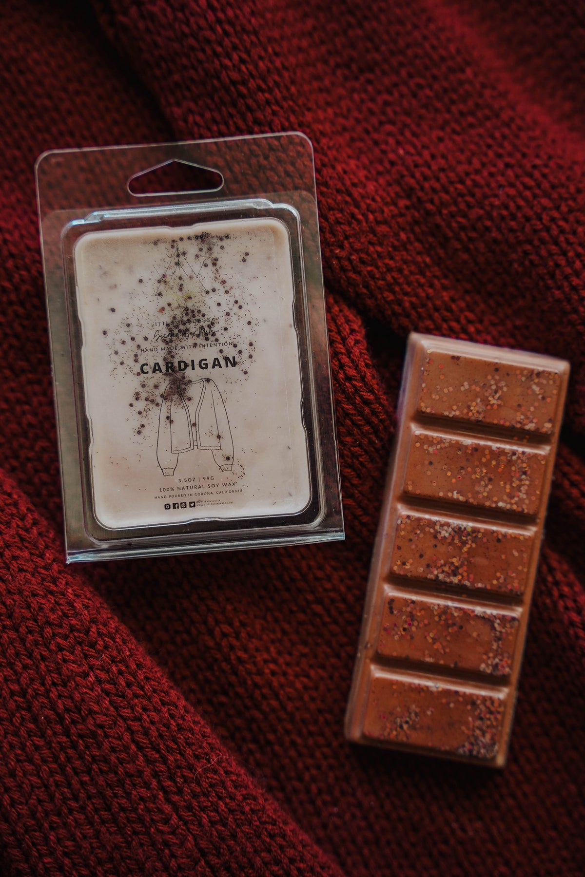 Cardigan Scented Candle Wax Melts - LITTLEMISSDESSA