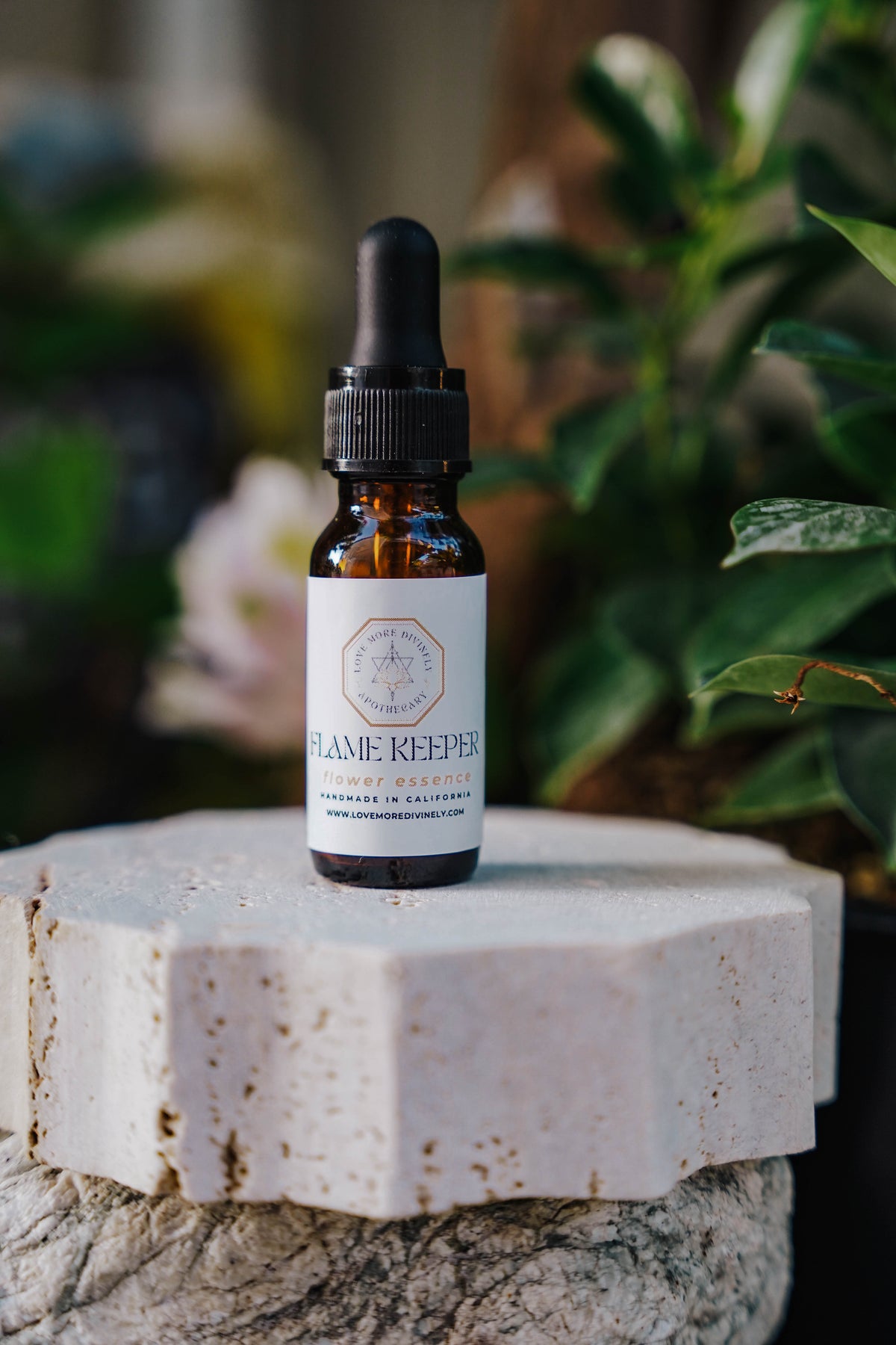 Flame Keeper Flower Essence - Throat Chakra - Love More Divinely