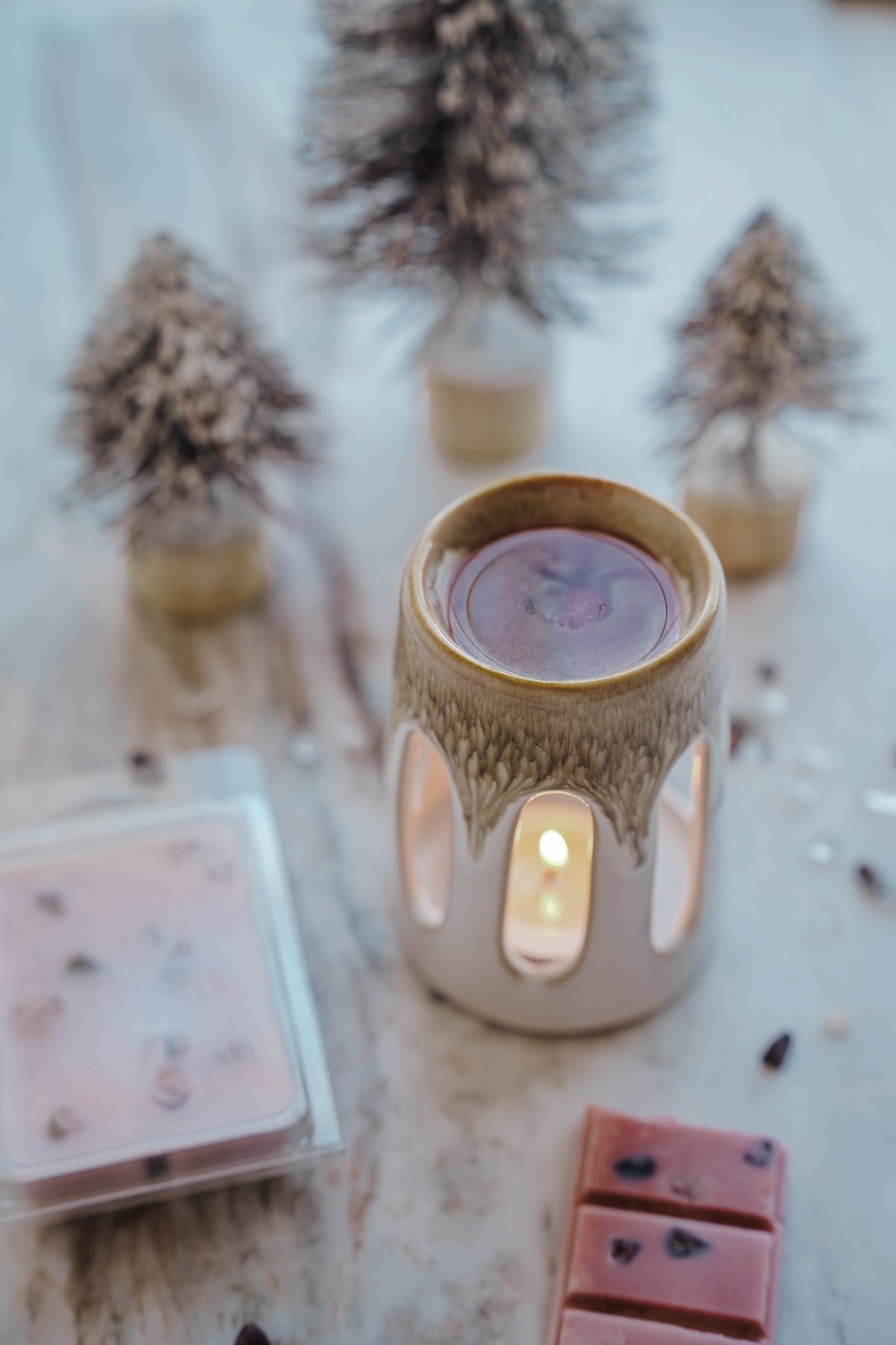 Roasted Amber Scented Candle Wax Melts - LITTLEMISSDESSA