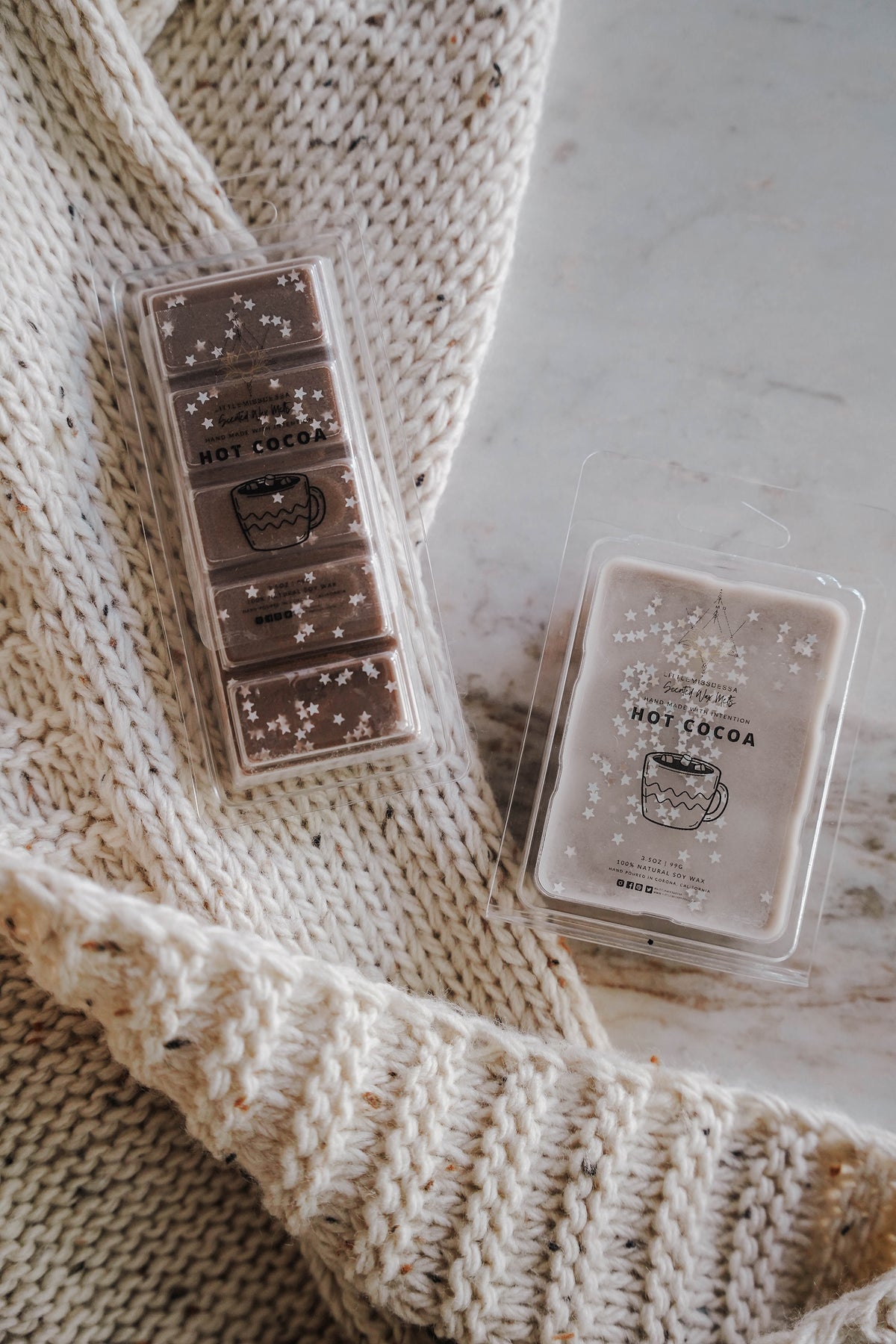 Hot Cocoa Scented Candle Wax Melts - LITTLEMISSDESSA