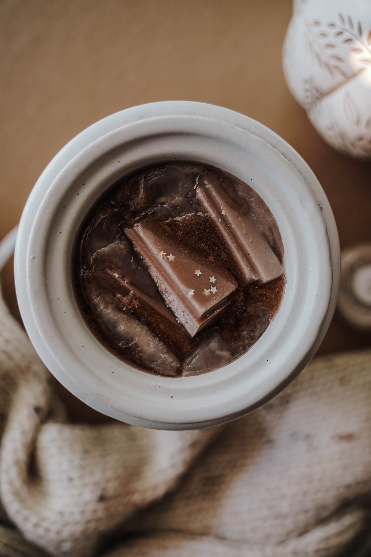 Hot Cocoa Scented Candle Wax Melts - LITTLEMISSDESSA