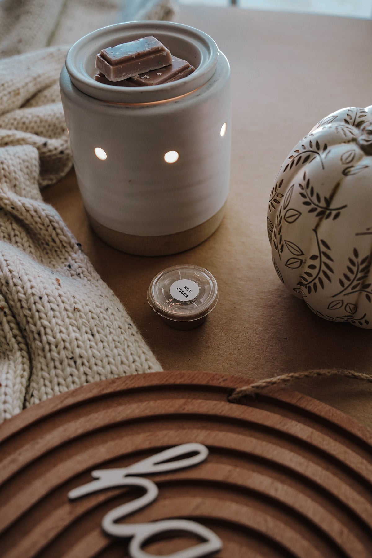 Hot Cocoa Scented Candle Wax Melts - LITTLEMISSDESSA