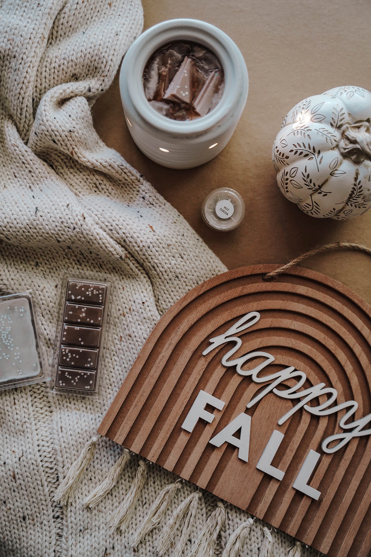 Hot Cocoa Scented Candle Wax Melts - LITTLEMISSDESSA