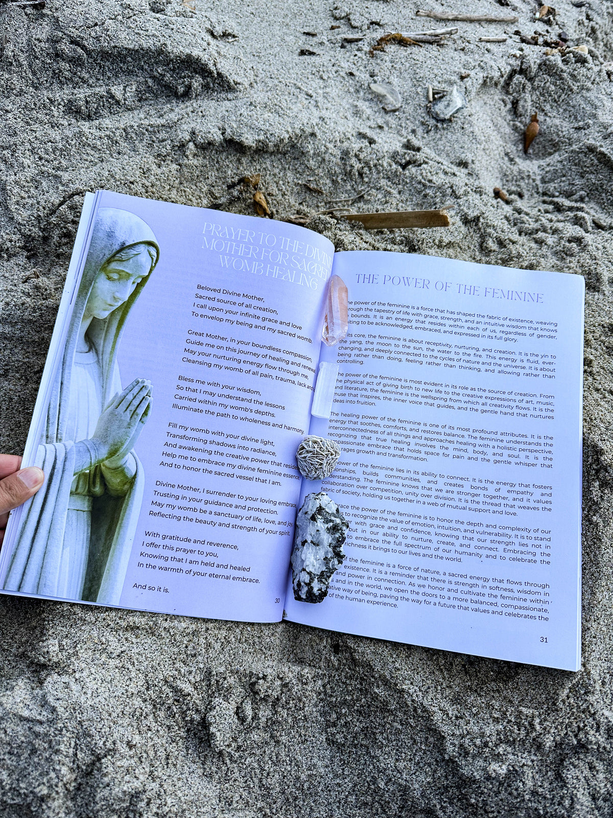 The Sacred Womb Guide & Workbook - LITTLEMISSDESSA