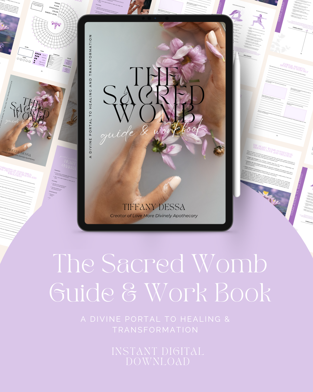 The Sacred Womb Guide & Workbook - Digital Download - LITTLEMISSDESSA