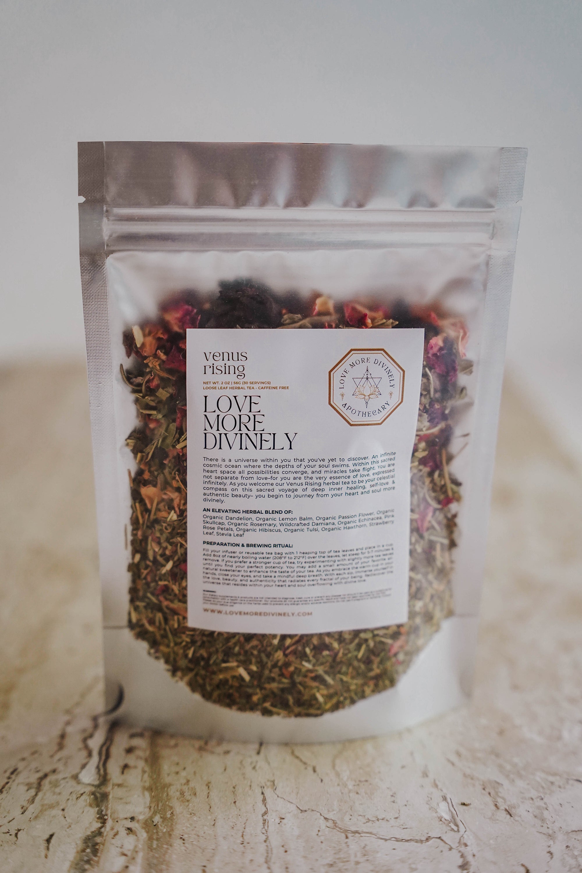 Venus Rising Loose Leaf Herbal Tea - LITTLEMISSDESSA