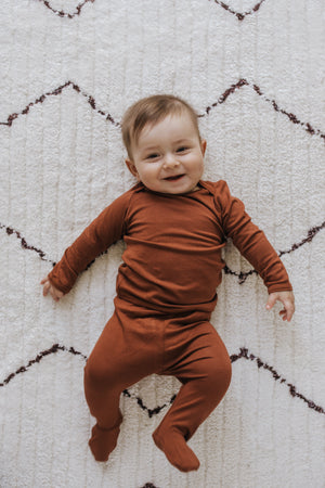 Little Nursling™ Knit Jersey Swaddle Baby Blanket | Hazelnut Jersey - LITTLEMISSDESSA