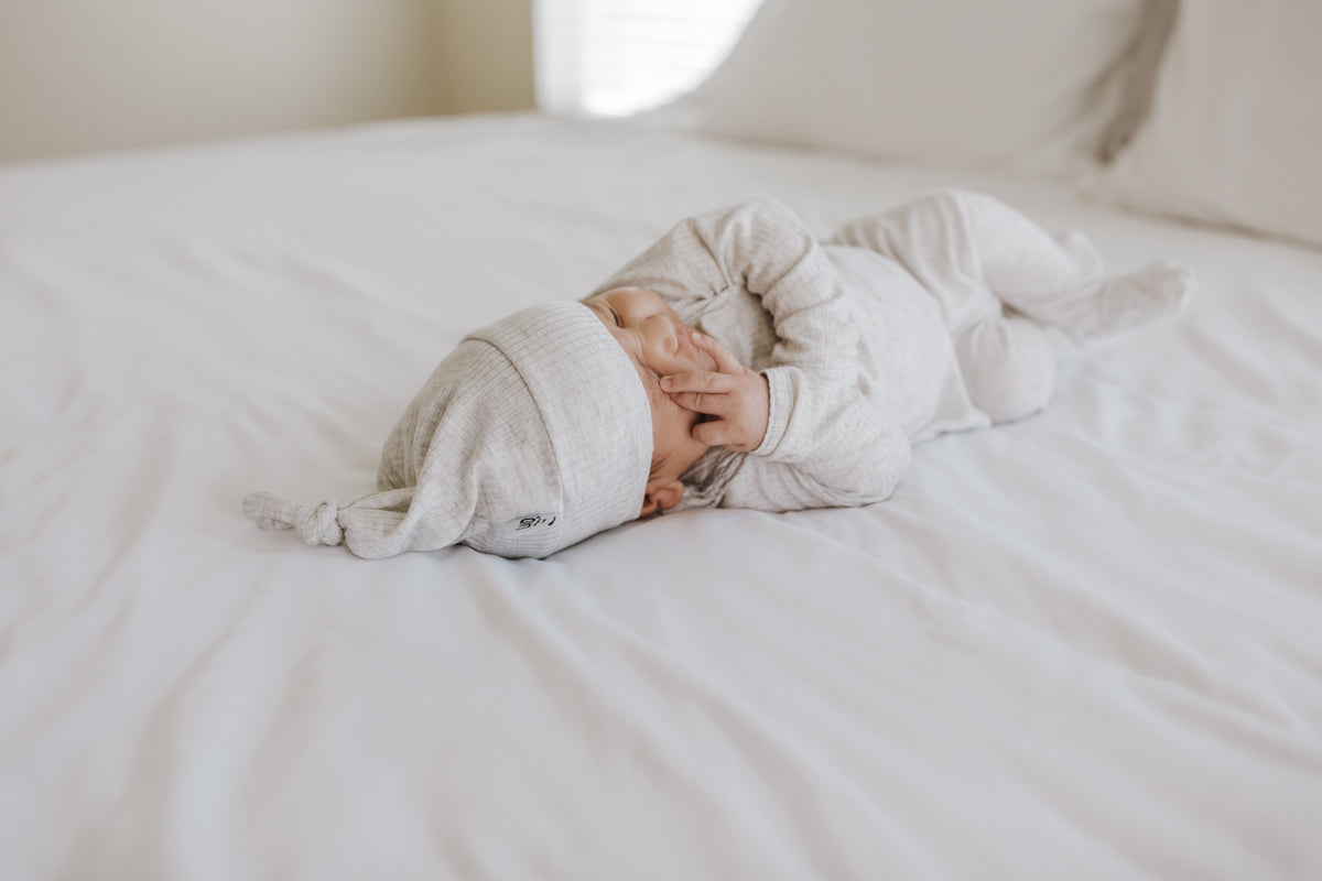 Snuggle Set | Marble Grey Rib - LITTLEMISSDESSA