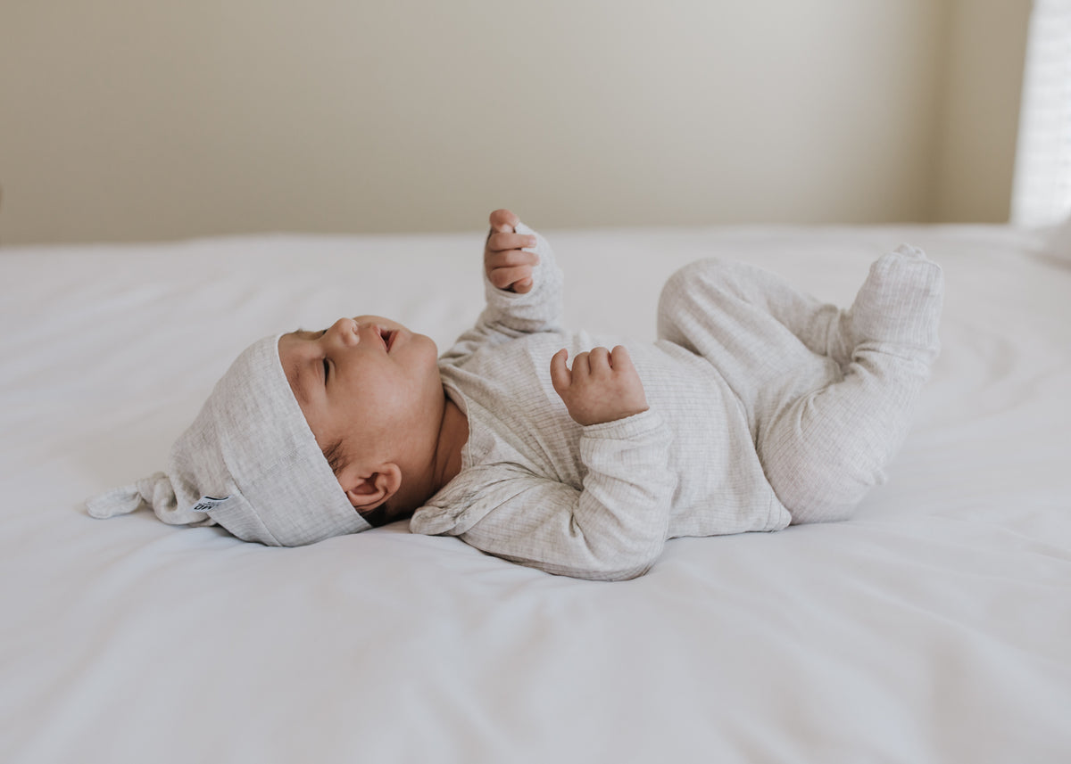 Snuggle Set | Marble Grey Rib - LITTLEMISSDESSA