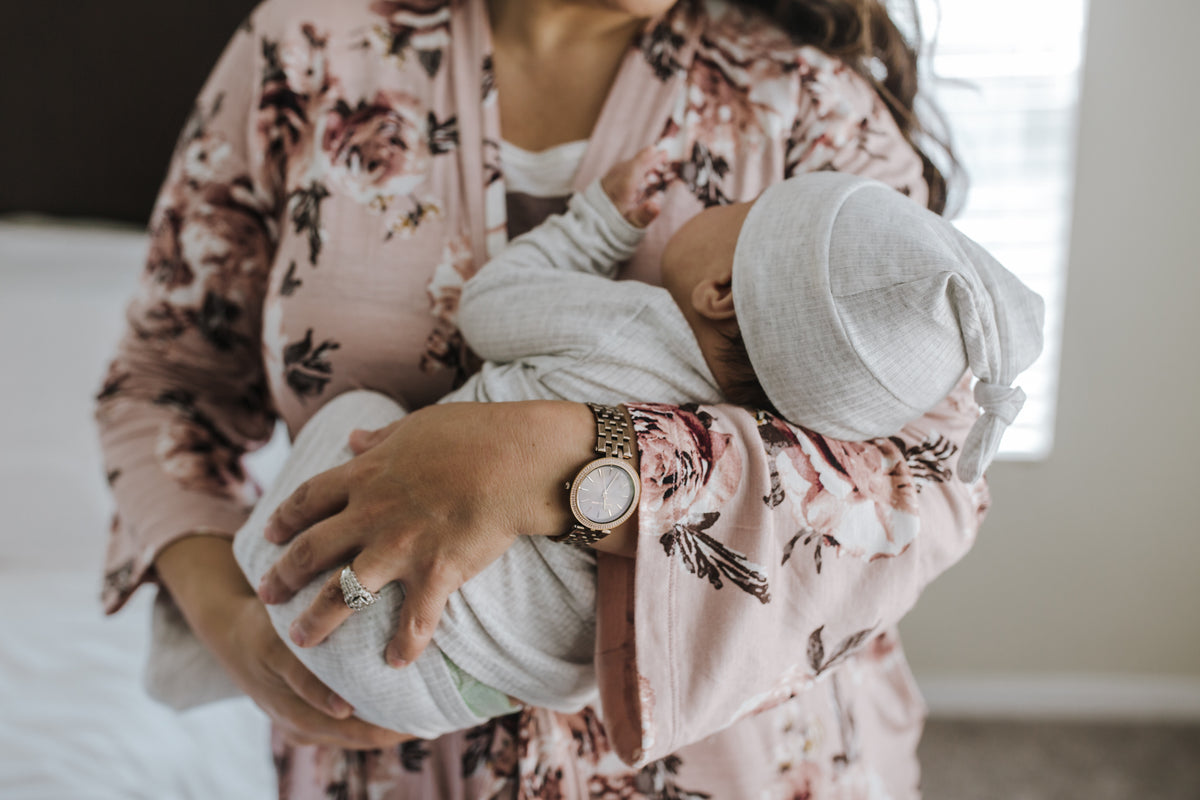 Snuggle Set | Marble Grey Rib - LITTLEMISSDESSA