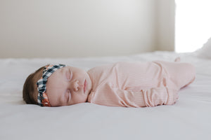 Knotted Gown | Rose Quartz Rib - LITTLEMISSDESSA