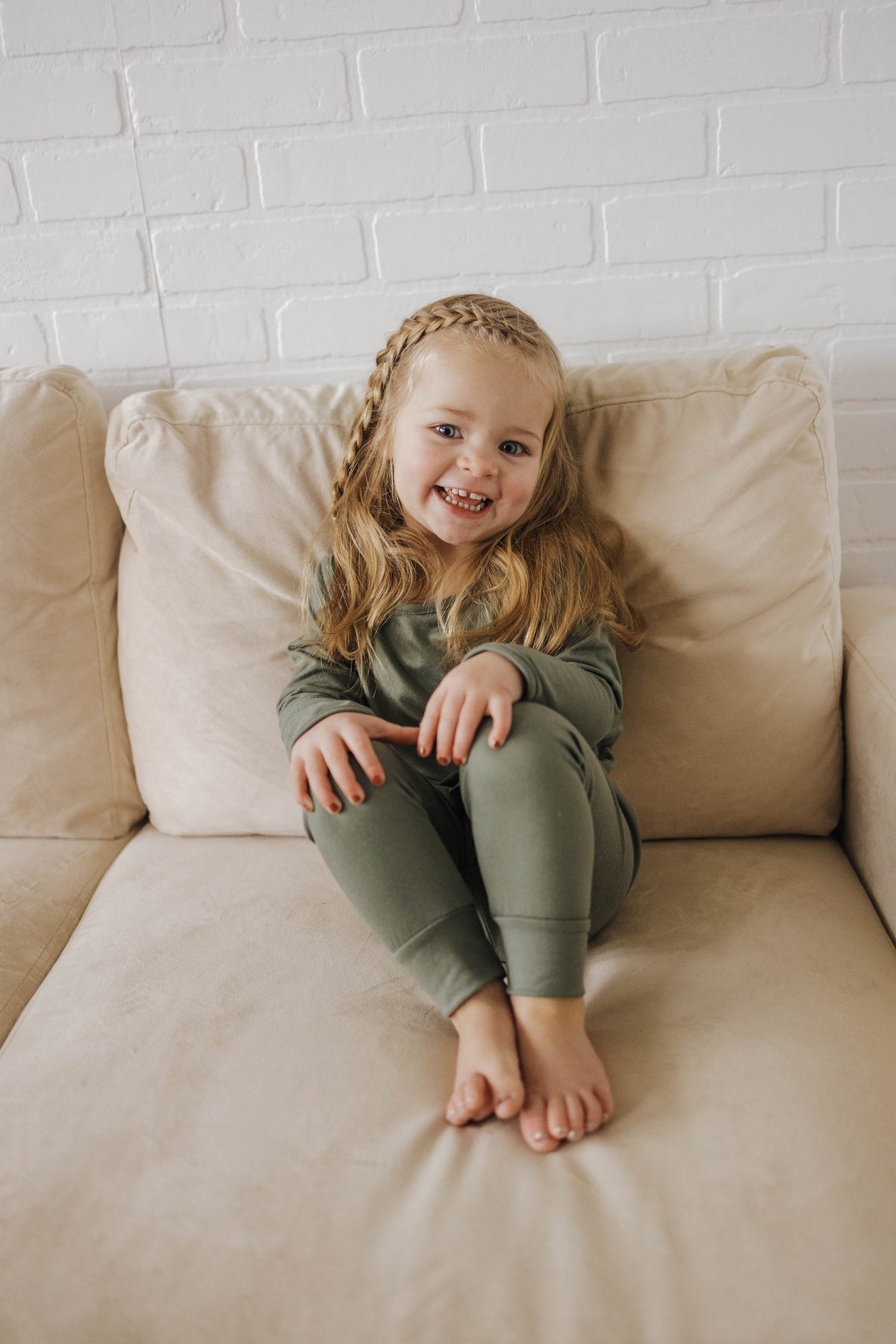 Cozy Lounge Set | Pine - LITTLEMISSDESSA