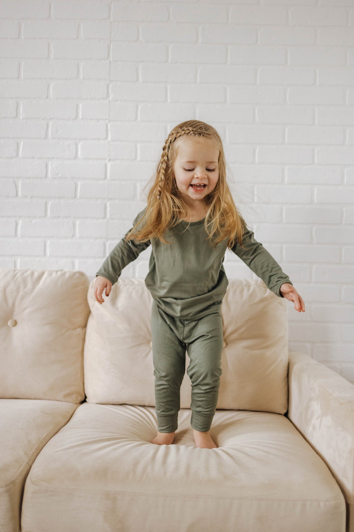 Cozy Lounge Set | Pine - LITTLEMISSDESSA