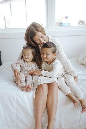 Cozy Lounge Set | Creme Brûlée - LITTLEMISSDESSA