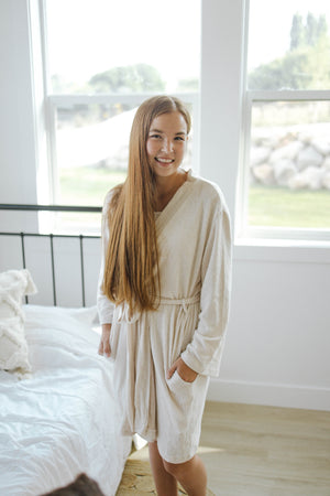Mama Robe - Creme Brûlée - LITTLEMISSDESSA