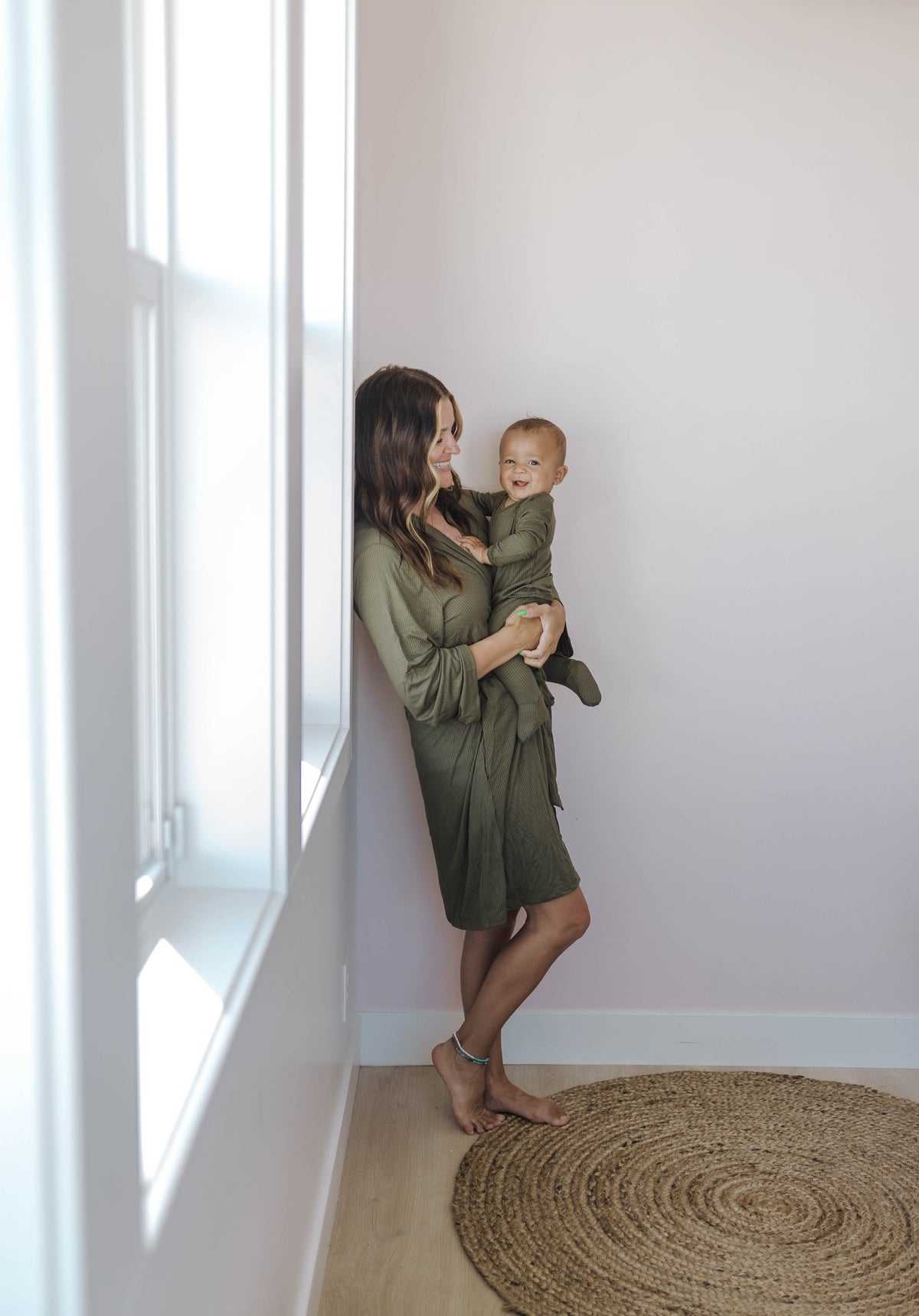 Mama Robe - Sweet Basil Rib - LITTLEMISSDESSA