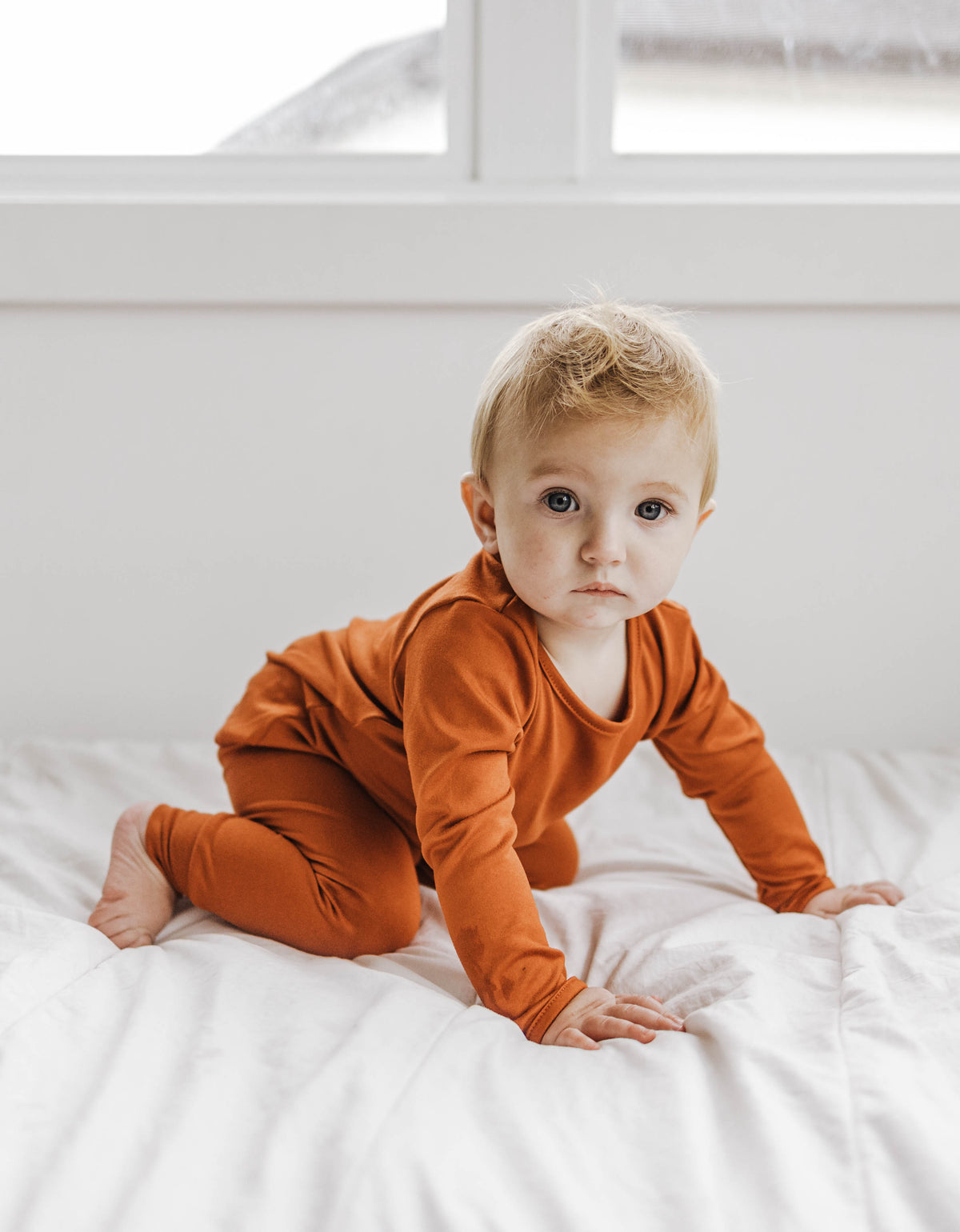 Cozy Lounge Set | Burnt Sienna - LITTLEMISSDESSA