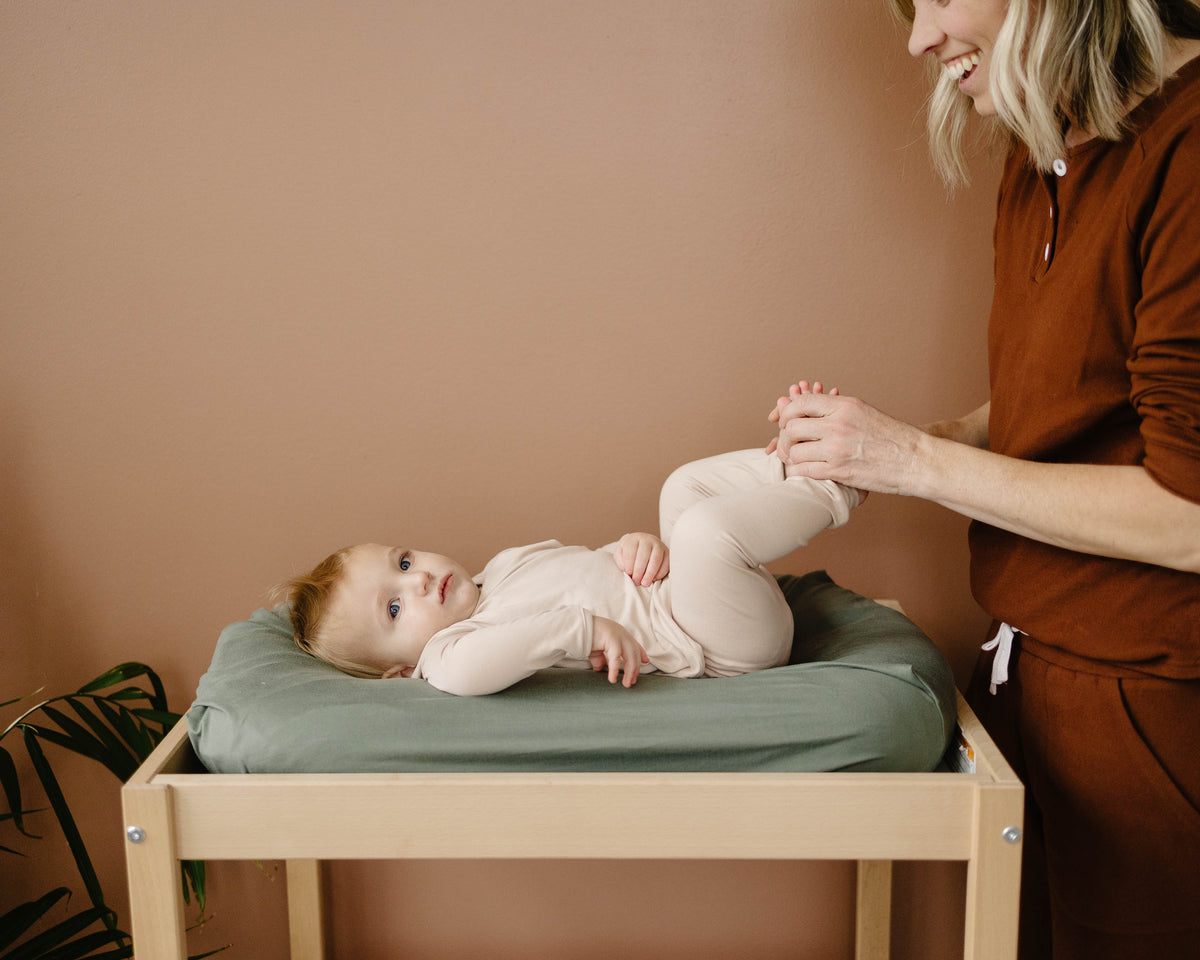 Changing Pad Cover | Pine - LITTLEMISSDESSA