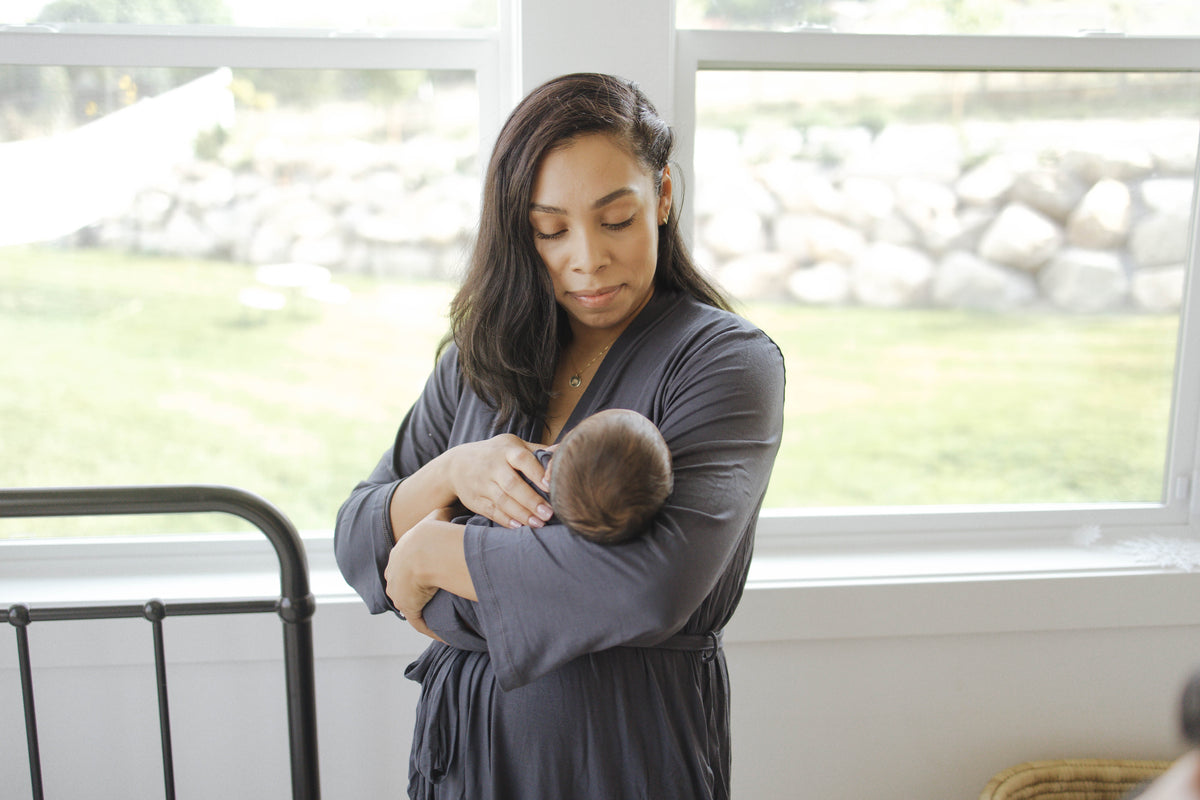 Mama Robe - Slate - LITTLEMISSDESSA