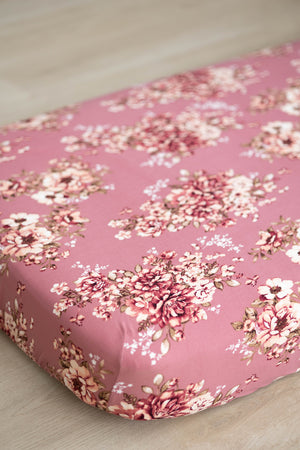 Crib Sheet | Cherry Blossom - LITTLEMISSDESSA