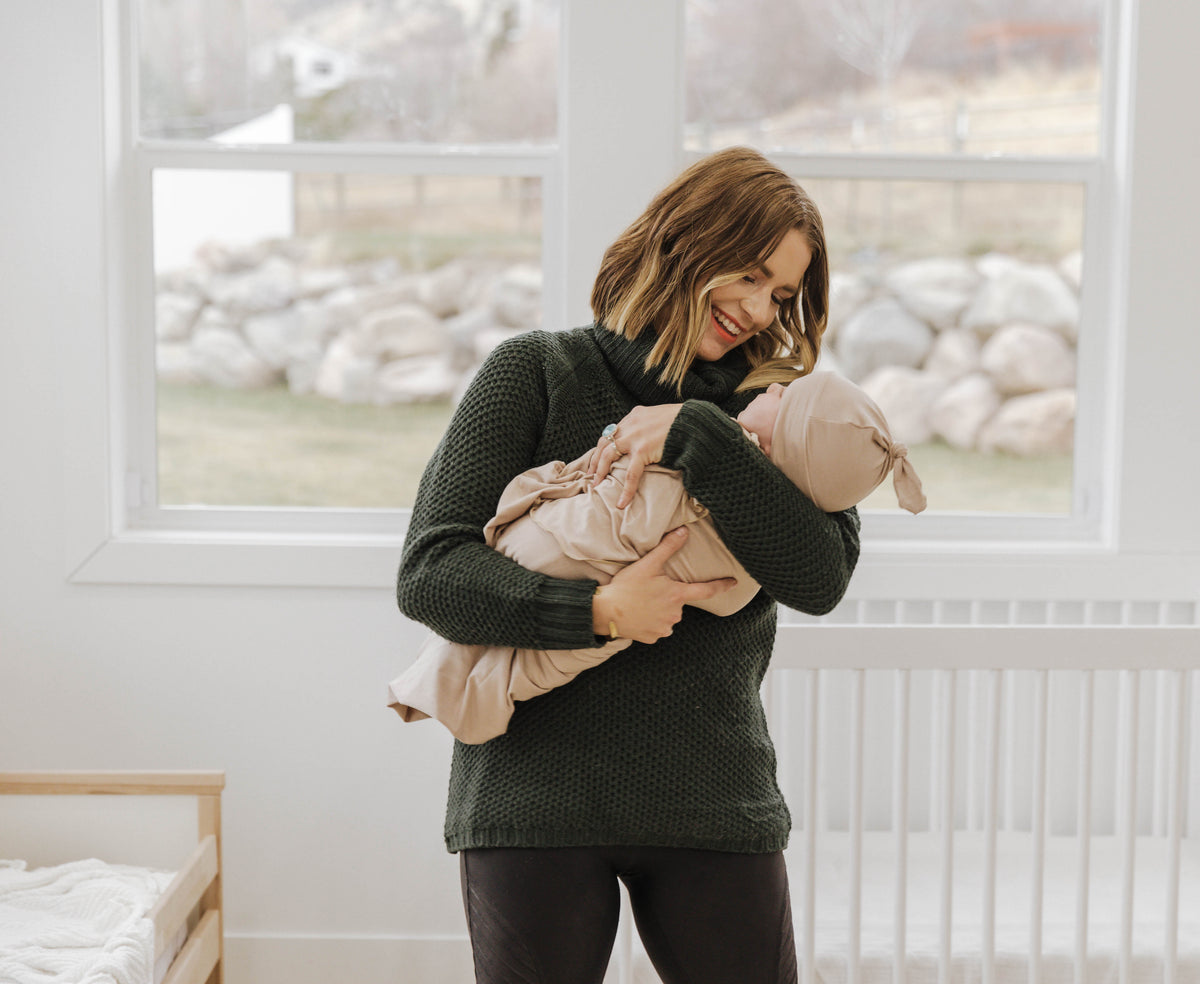 Newborn Baby Knotted Hat | Moonlight - LITTLEMISSDESSA