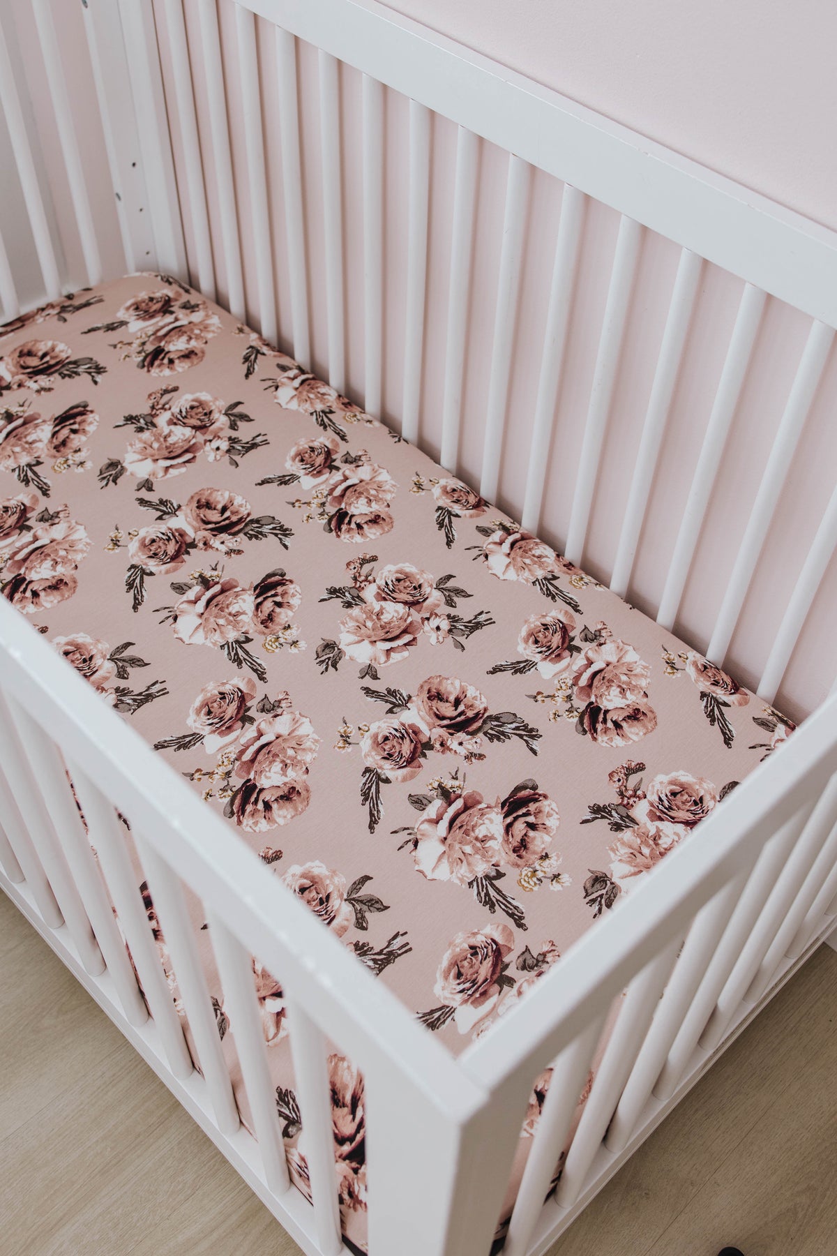 Crib Sheet | English Rose - LITTLEMISSDESSA