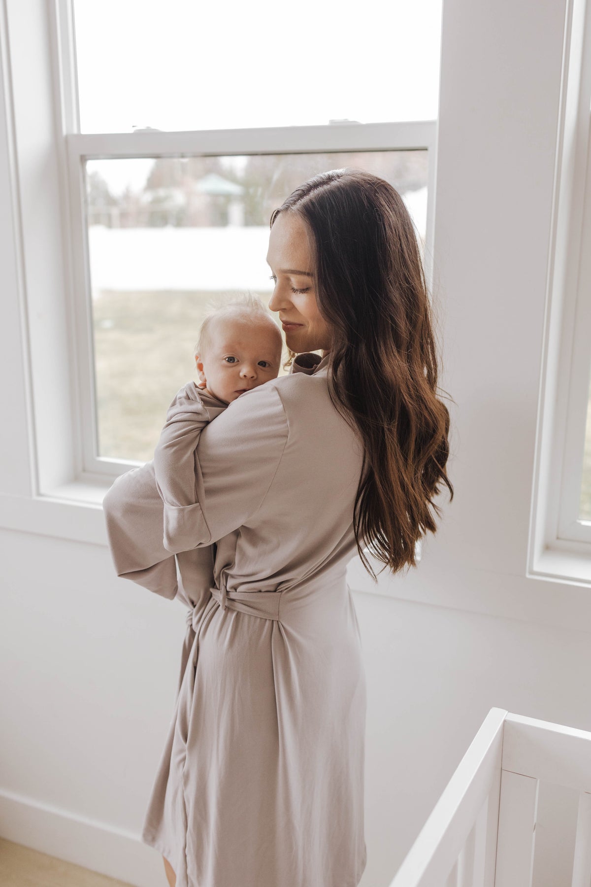 Mama Robe - Pebble Grey - LITTLEMISSDESSA