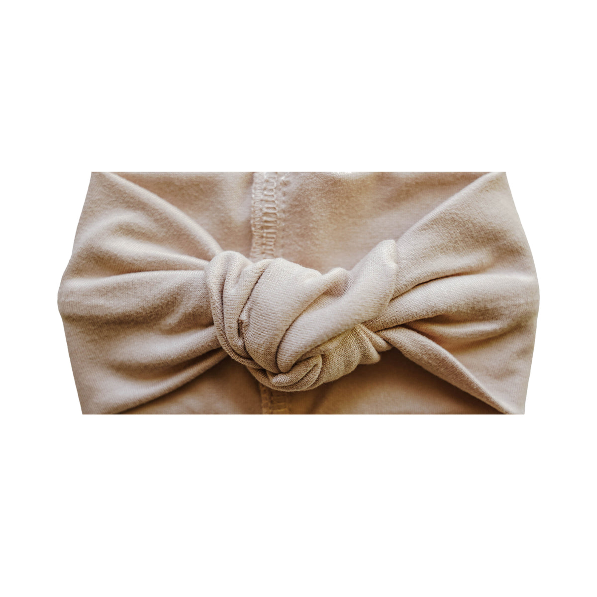 Top Knot Headband | Barely Beige - LITTLEMISSDESSA