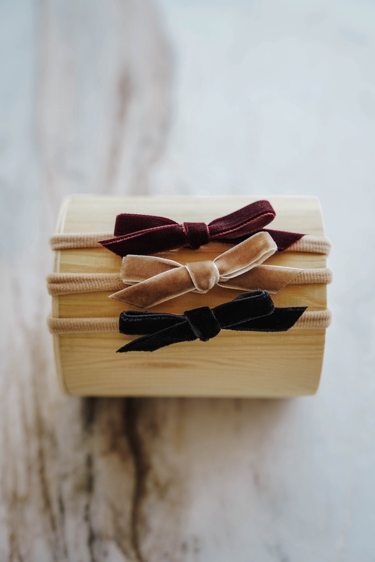 Dainty Bow Headband Set | Dahlia - LITTLEMISSDESSA