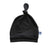 Newborn Baby Knotted Hat | Onyx Black - LITTLEMISSDESSA