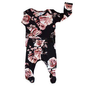 Snuggle Set | Black Dahlia - LITTLEMISSDESSA