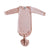 Knotted Gown | Rose Quartz Rib - LITTLEMISSDESSA