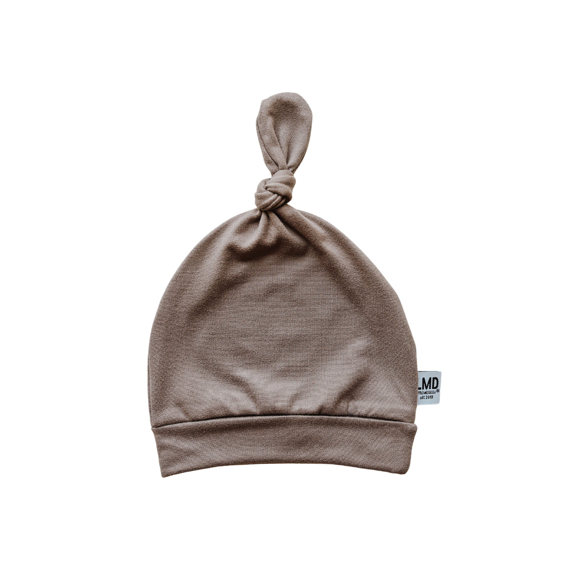 Newborn Baby Knotted Hat | Brown Sugar - LITTLEMISSDESSA