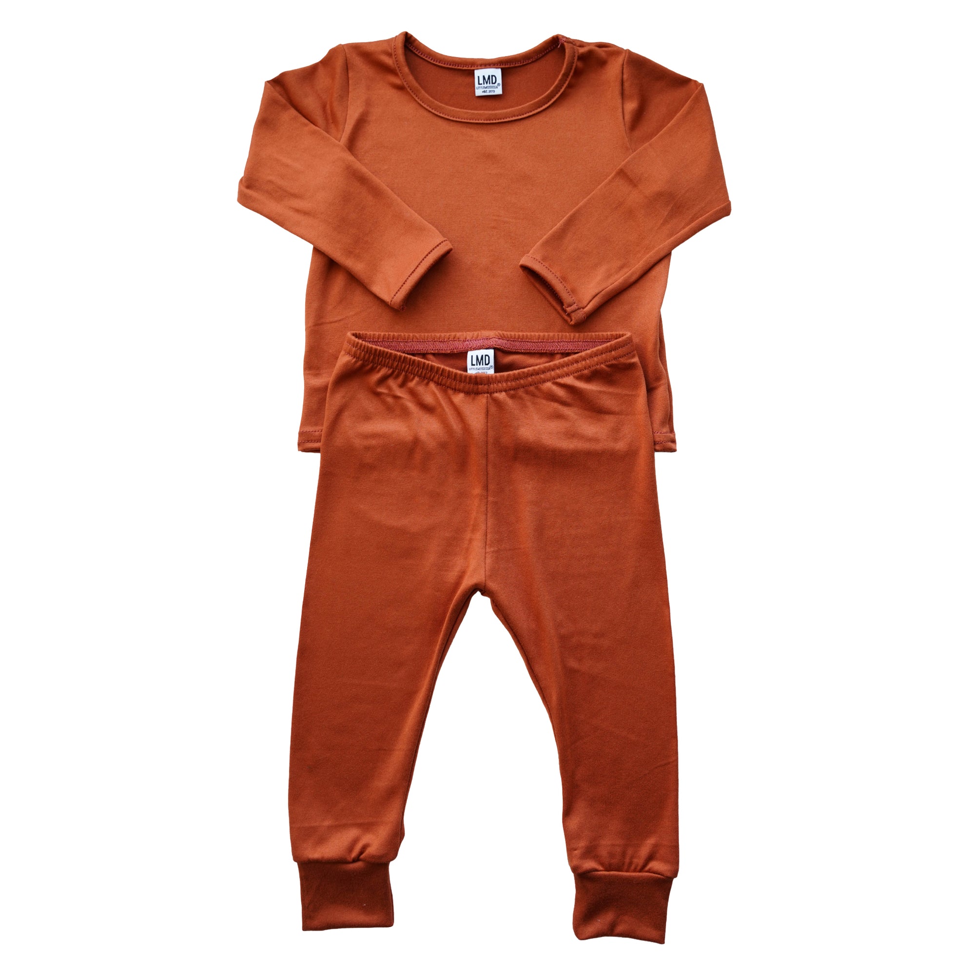 Cozy Lounge Set | Burnt Sienna - LITTLEMISSDESSA